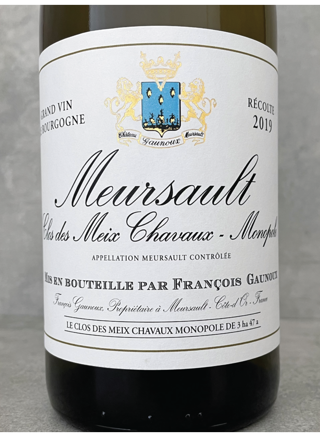 Meursault Clos des Meix Chavaux Monopole 2018