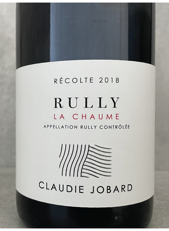 Rully rouge La Chaume 2018