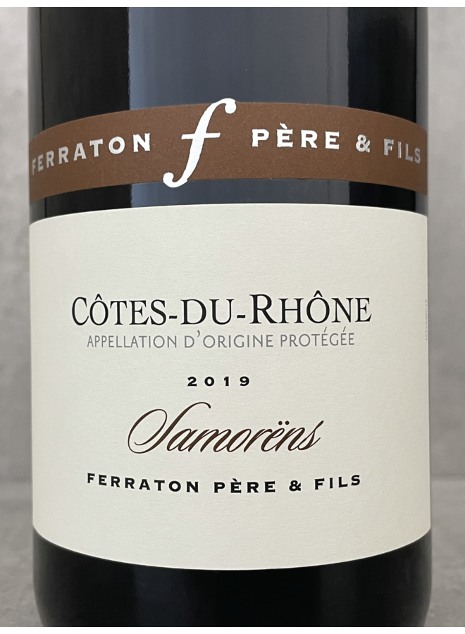 Samorëns rouge Côtes du Rhone 2019