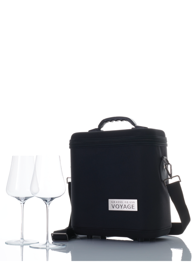 Voyage: Travel Case + 2x Liberté or Mineralité glasses