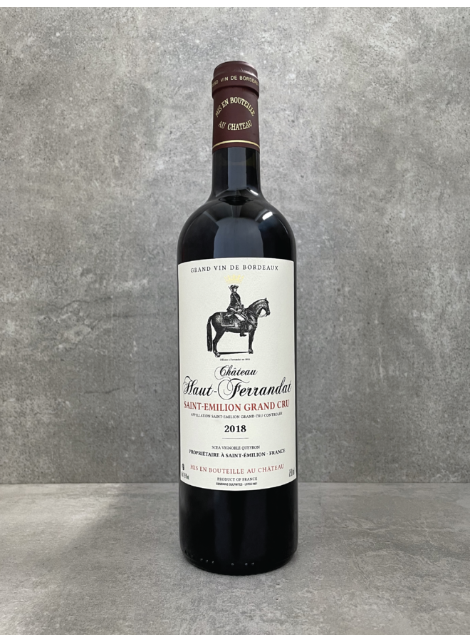 Chateau Haut-Ferrandat Saint Emilion Grand Cru 2018