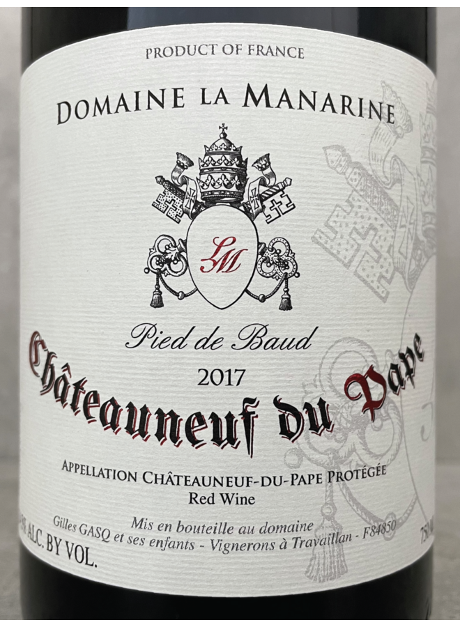 Chateauneuf du Pape Au Pied du Baud 2016