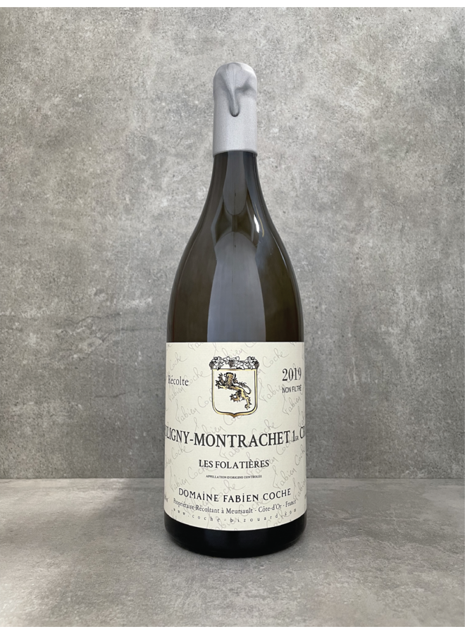 Puligny-Montrachet les Folatières 2019