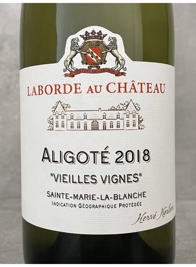 Hervé Kerlann Bourgogne Aligoté vieilles vignes 2014