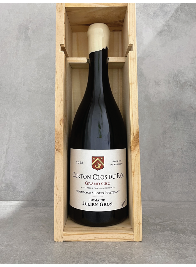 Corton Clos du Roi Grand Cru Hommage a louis petitjean 2018