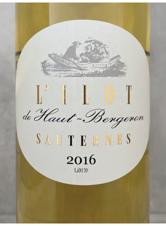 l'Ilot de Haut Bergeron Sauternes 2015