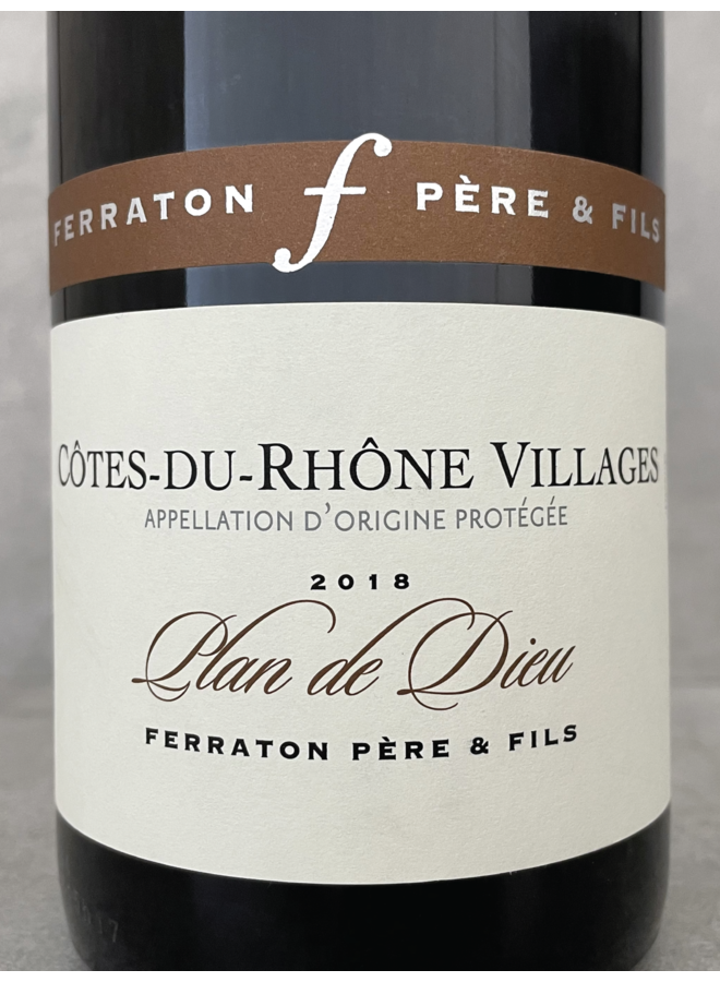 Plan de Dieu Cotes du Rhone Villages Rouge 2018