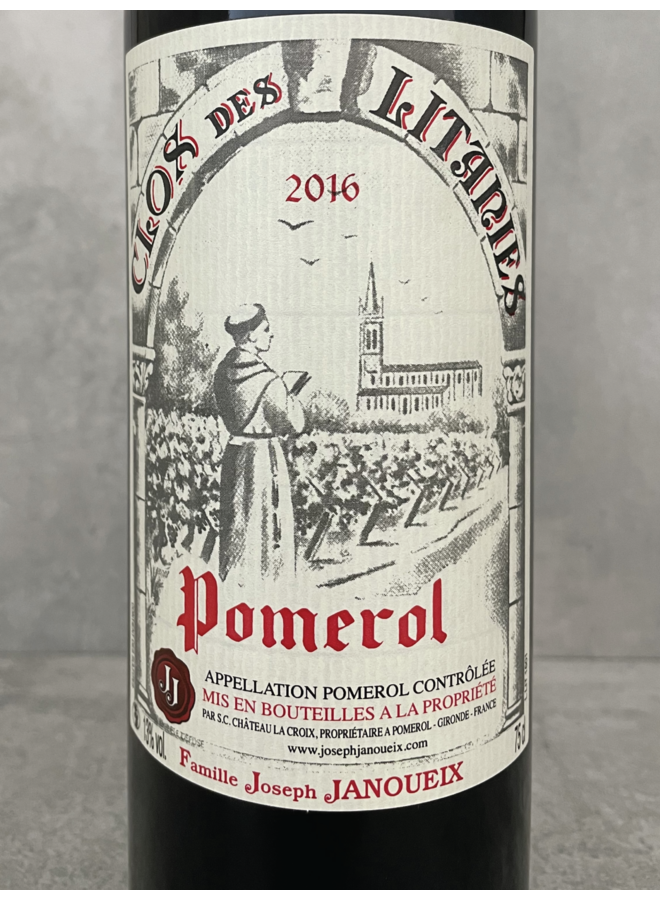 Clos des Litanies Pomerol 2019