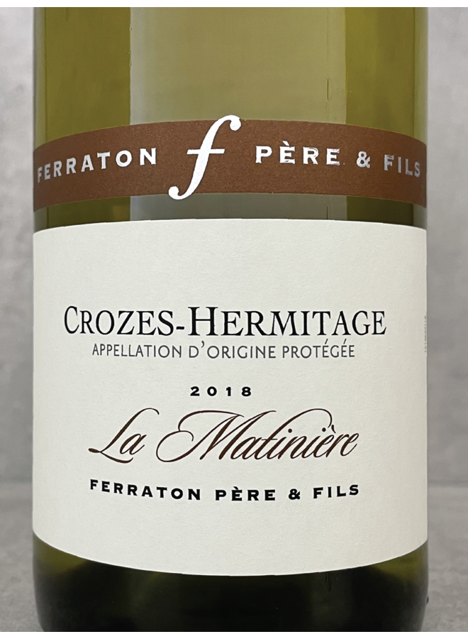 La Matinière blanc Crozes Hermitage 2022