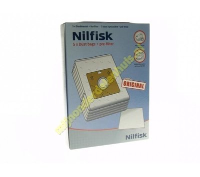 Originele stofzuigerzakken voor Nilfisk Go 78602600