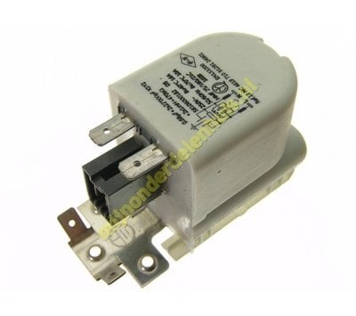 Bauknecht ontstoorcondensator van wasmachine 481212118285