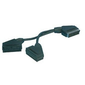 COM Scart splitter/verloopkabel 0.2m