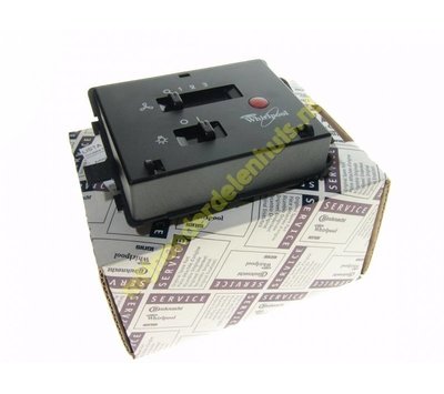 Whirlpool schakelunit van afzuigkap 481945299412