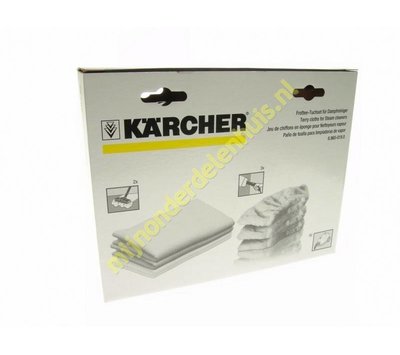 Karcher doekenset voor stoomreiniger 6.960-019.0