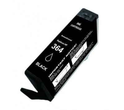 SecondLife inktcartridge voor HP364 XL zwart