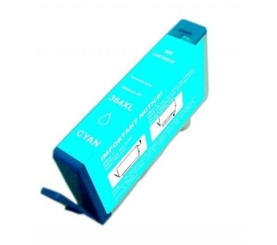 Secondlife inktcartridge voor HP364 XL blauw