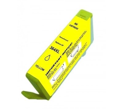 SecondLife  inktcartridge voor HP364 XL geel