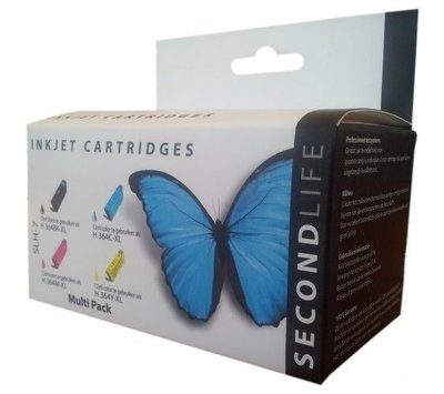 SecondLife  inktcartridges voor HP364 XL multipack