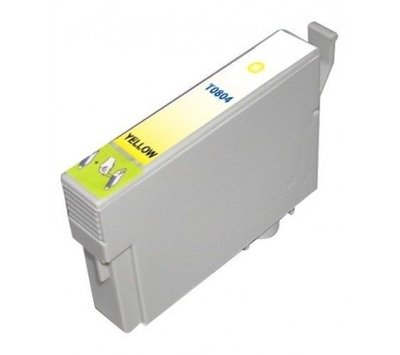 SecondLife inktcartridge voor Epson T0804 geel