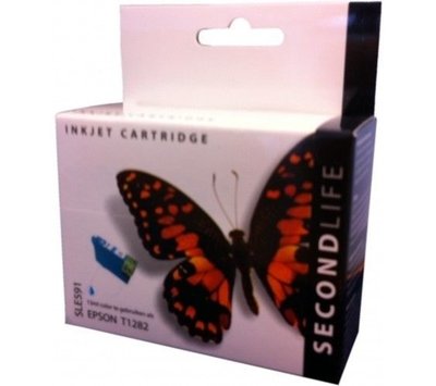 SecondLife inktcartridge voor Epson T1282 blauw