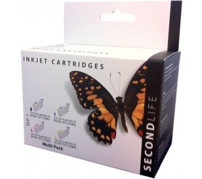SecondLife inktcartridges voor Epson T0715 Multipack