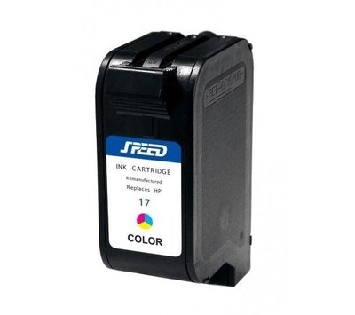 SecondLife inktcartridge voor HP17 XL kleur
