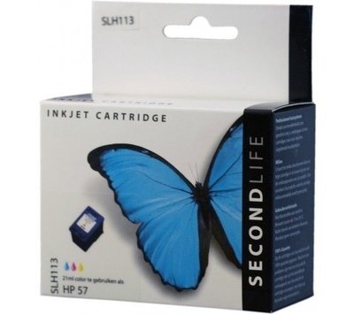 SecondLife inktcartridge voor HP57XL kleur