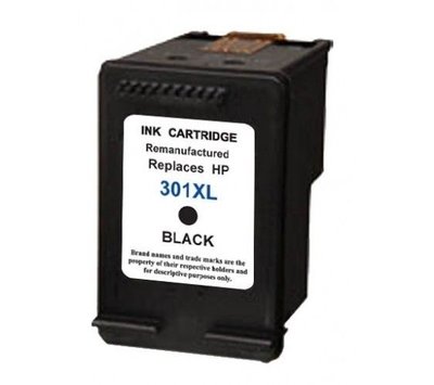 SecondLife inktcartridge voor HP301 XL zwart