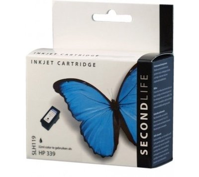 SecondLife inktcartridge voor HP339 XL zwart