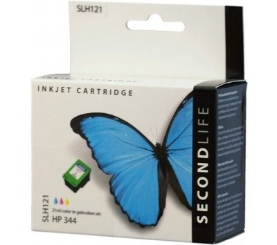 SecondLife inktcartridge voor HP344 XL kleur