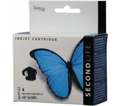 SecondLife inktcartridge voor HP363 XL zwart