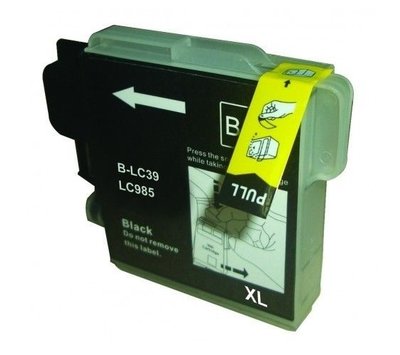 SecondLife inktcartridge voor Brother LC985BK XL zwart