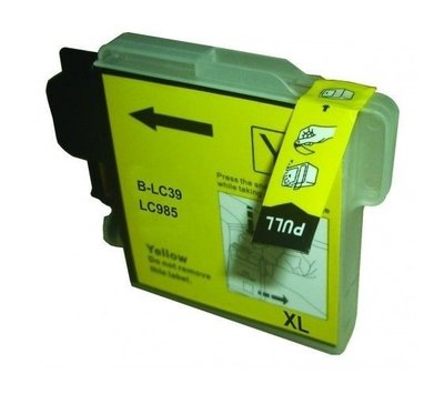 SecondLife inktcartridge voor Brother LC985Y XL geel