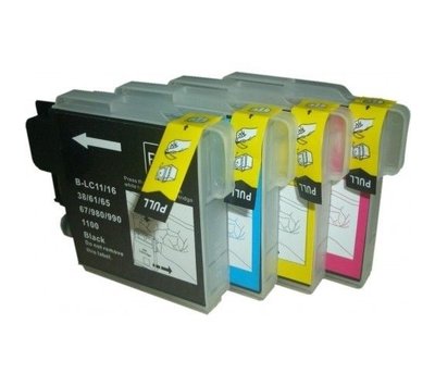 SecondLife inktcartridge voor Brother LC980 /1100 XL multipack