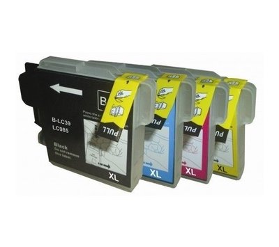 SecondLife inktcartridges voor Brother LC985 XL Multipack