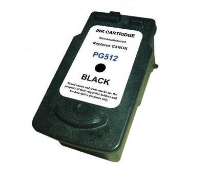 SecondLife inktcartridge voor Canon 512 XL zwart