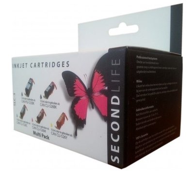 SecondLife inktcartridges voor Canon 525/526 Multipack