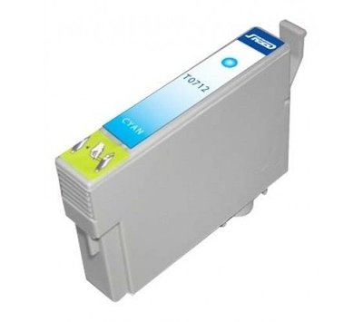 SecondLife inktcartridge voor Epson T0712 blauw