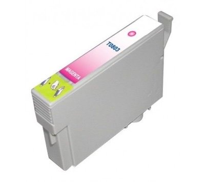 SecondLife inktcartridge voor Epson T0803 rood
