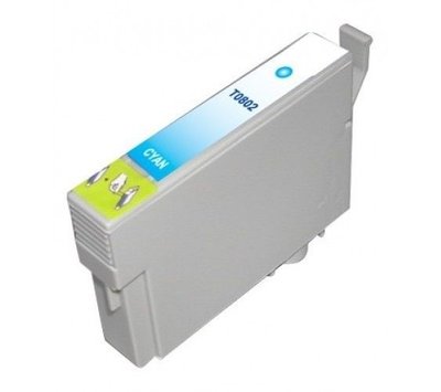 SecondLife inktcartridge voor Epson T0802 blauw