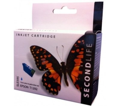 SecondLife inktcartridge voor Epson T1292 blauw