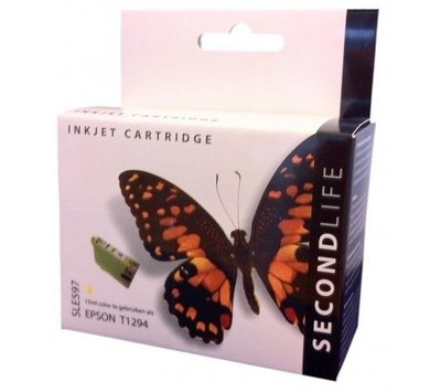 SecondLife inktcartridge voor Epson T1294 geel