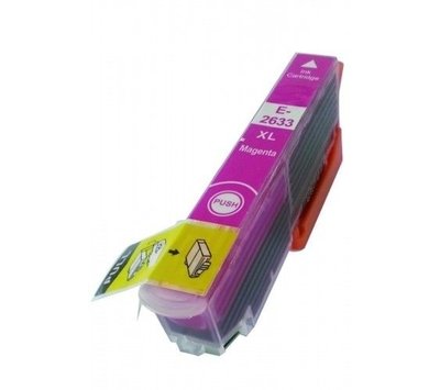 SecondLife inktcartridge voor Epson T2633 rood