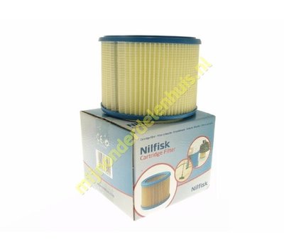 Nilfisk cartridgefilter van stofzuiger 63990