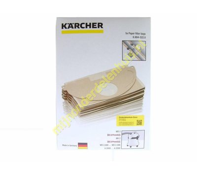 Originele stofzuigerzakken van Karcher 6.904-322.0