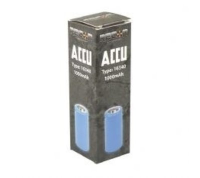 Recon accu 16340 1000mAh
