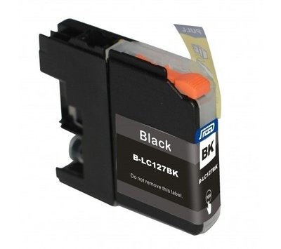 SecondLife inktcartridge voor Brother LC127BK XL zwart