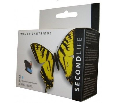 SecondLife inktcartridge voor Brother LC125C XL blauw