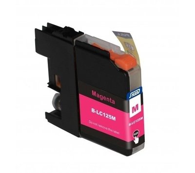 SecondLife inktcartridge voor Brother LC125M XL rood