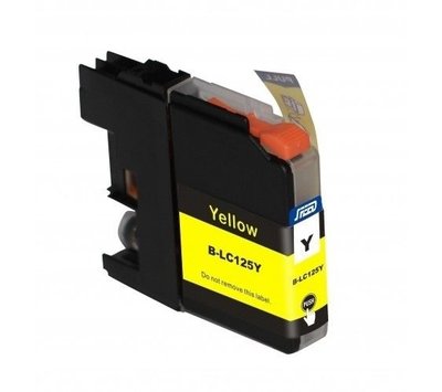 SecondLife  inktcartridge voor Brother LC125Y XL geel